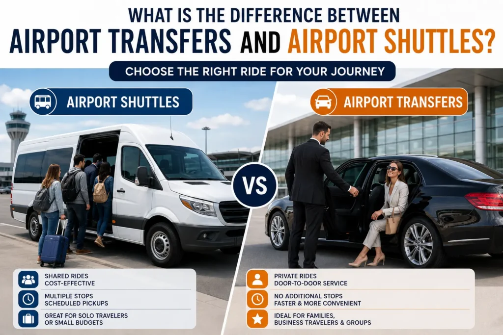 Airport transfers and airport shuttles
